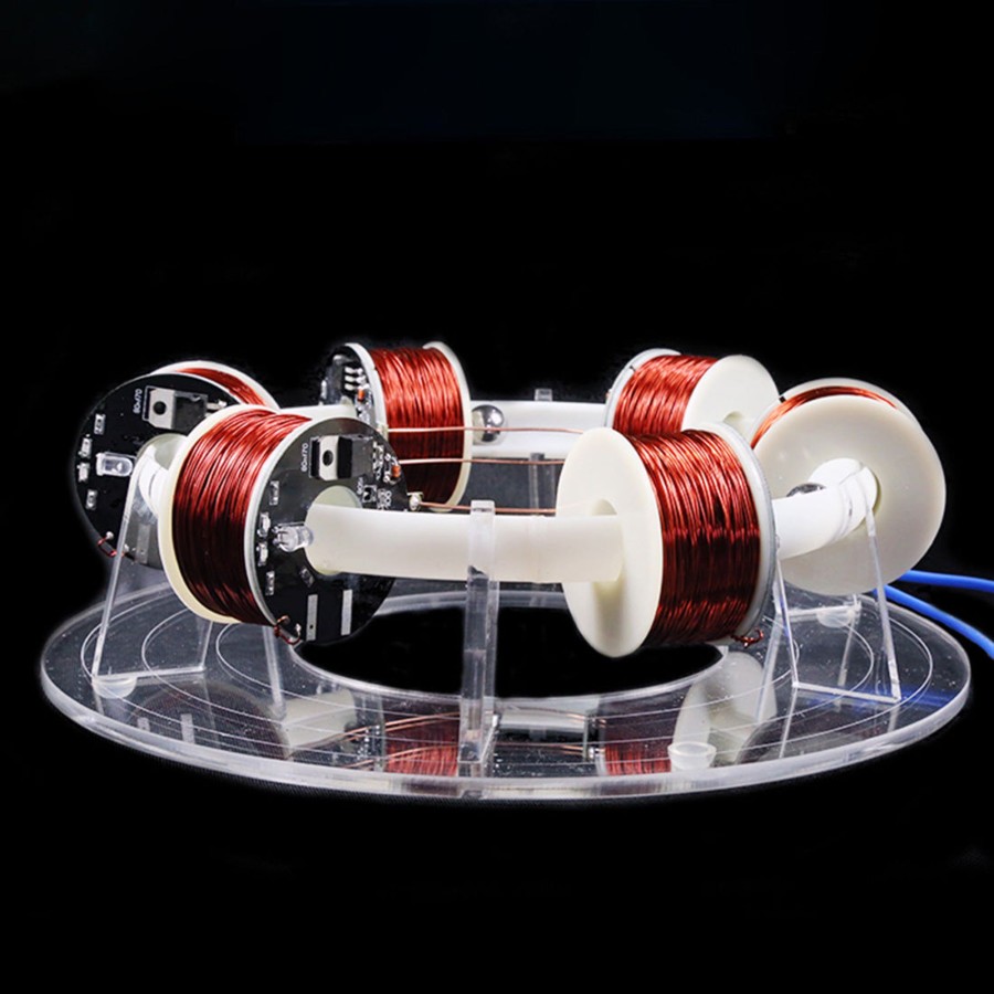 Stem Model enginediy | Stark 6 Coils Ring Accelerator Cyclotron High-Tech Physics Model