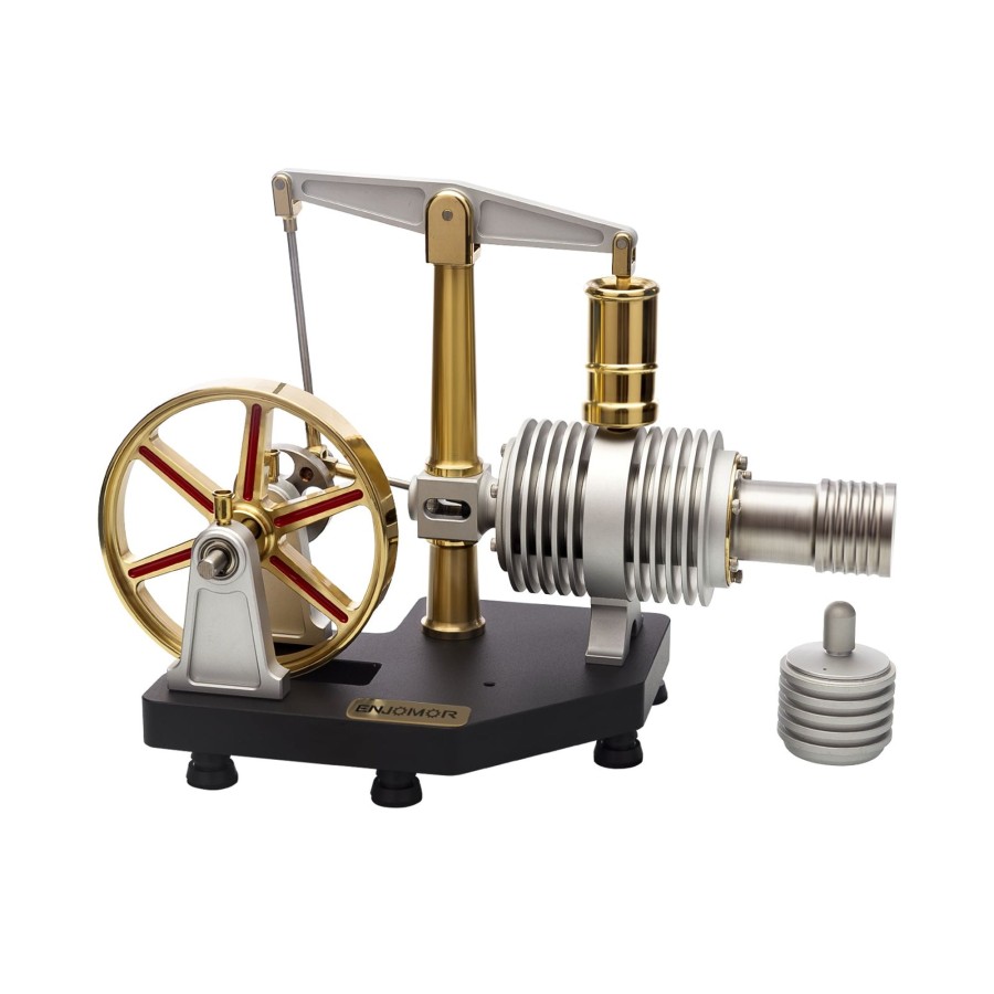 Model Engine enginediy Stirling Engine & Parts | Enjomor Metal Stirling Engine Model - Stem Toy