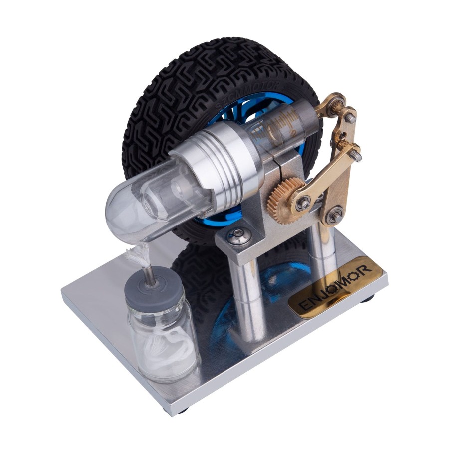 Model Engine enginediy Stirling Engine & Parts | Enjomor Mini Alpha Rocker Arm Connecting Rod Stirling Engine Model - Gift Collection