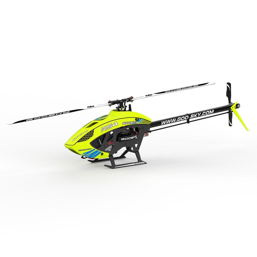 Rc Engine & Model enginediy | Goosky Rs4 2.4G Remote Control Brushless Direct Drive Tail Pitch Aerobatic Helicopter 3D Aerobatic Aircraft Model( Kit Version)