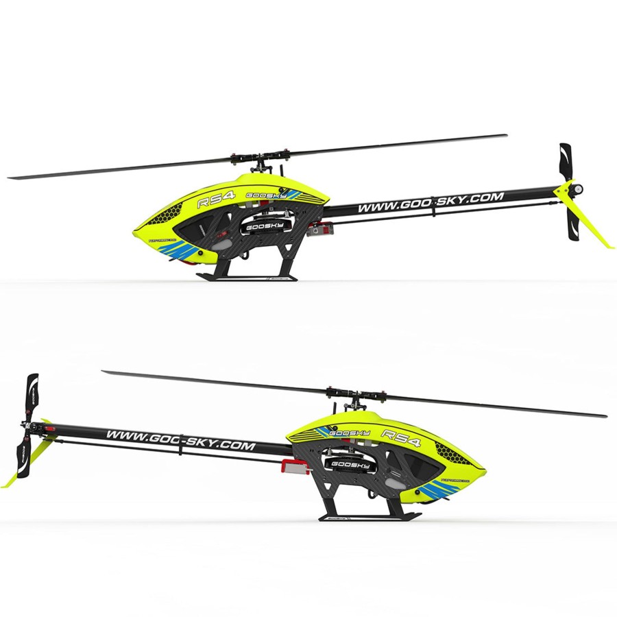 Rc Engine & Model enginediy | Goosky Rs4 2.4G Remote Control Brushless Direct Drive Tail Pitch Aerobatic Helicopter 3D Aerobatic Aircraft Model( Kit Version)