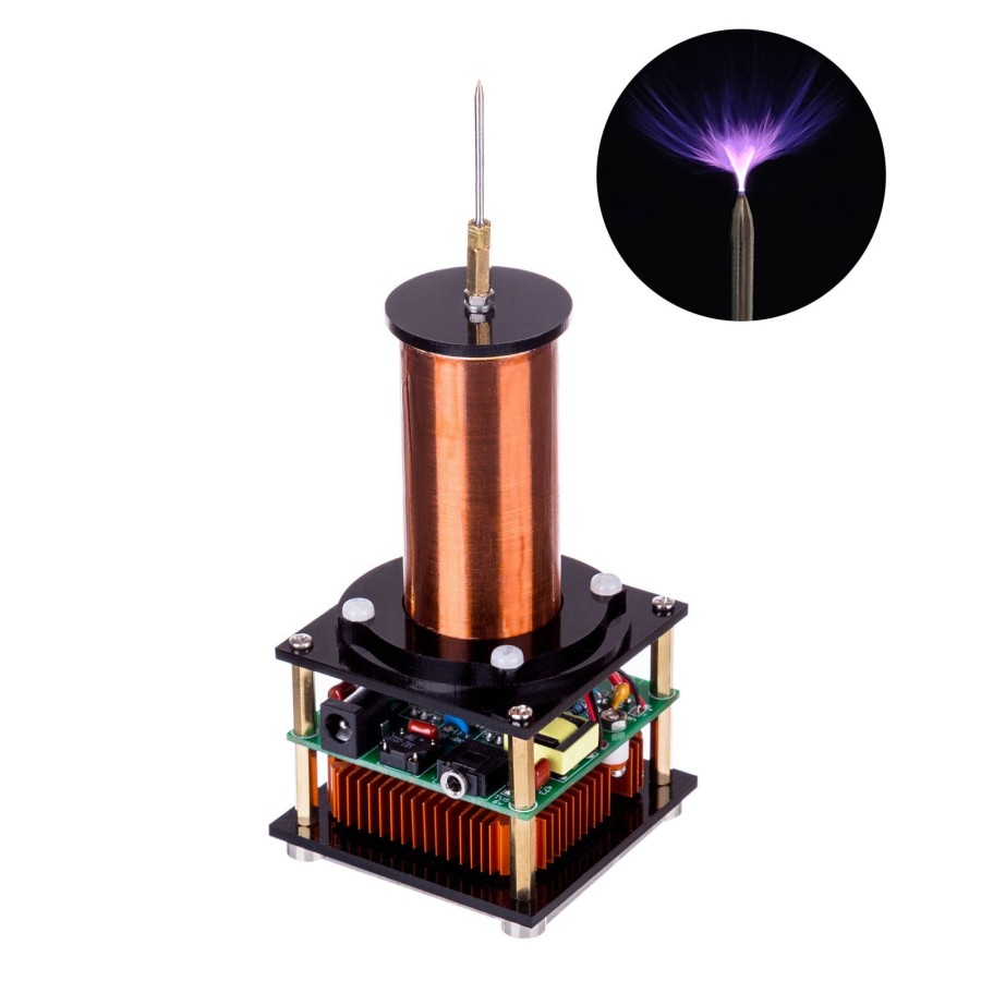 Stem Model enginediy | Music Tesla Coil Singing Loudspeaker Plasma Speaker With 24V Power Adapter