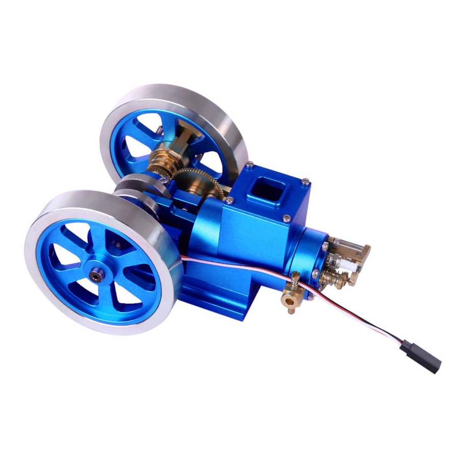 Model Engine enginediy | Hit And Miss Engine Full Metal Ic Engine Model Water Cooled Gasoline Engine With Base Gift Collection