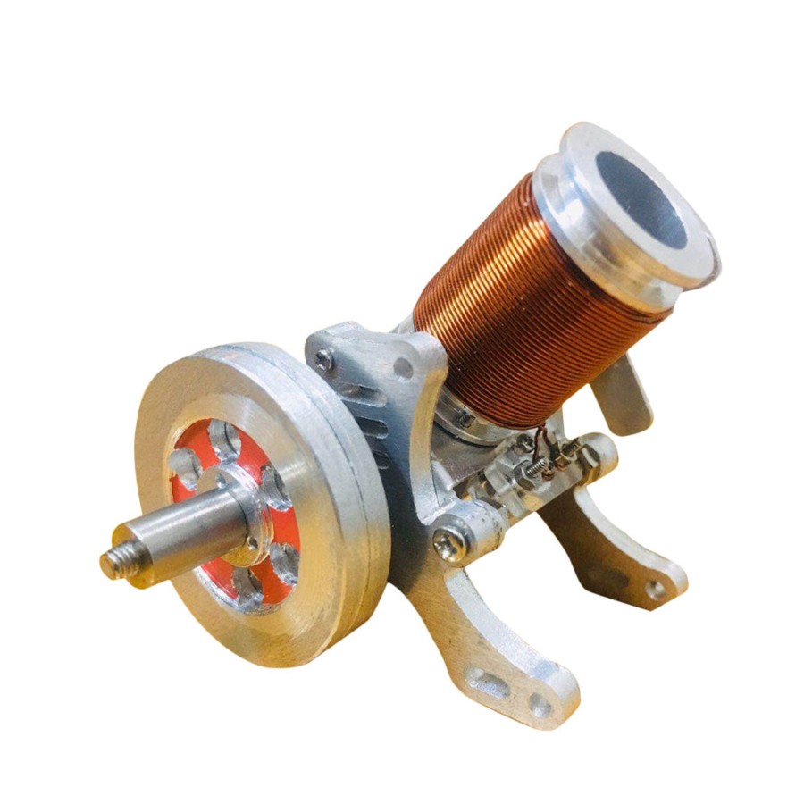 Stem Model Engine DIY | Single-Cylinder Electromagnetic Engine Model | 6-12V 2A All-Metal Engine Model