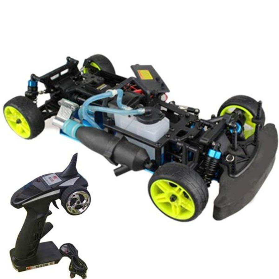 Accessories Engine DIY | 1:10 Hsp 94122 Drift Rc Car Chassis Frame Kit With Engine Parts And Remote Control - Compatible With Toyan Single Cylinder Engine