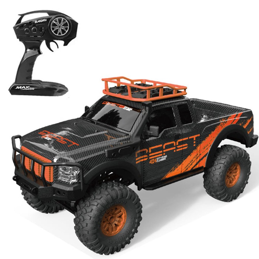 Rc Engine & Model Engine DIY | Hb 1:10 15Km/H 2.4G 4Wd Rc Car Climber Vehicle Truck Model Toy With Led - Rtr