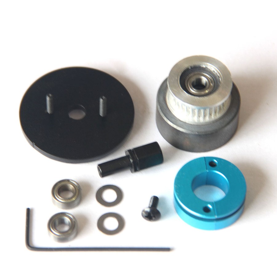 Model Engine Engine DIY | Single Synchronous Pulley Clutch Assembly Kit For Toyan Fs-L200 Two-Cylinder Four-Stroke Methanol Engine Model