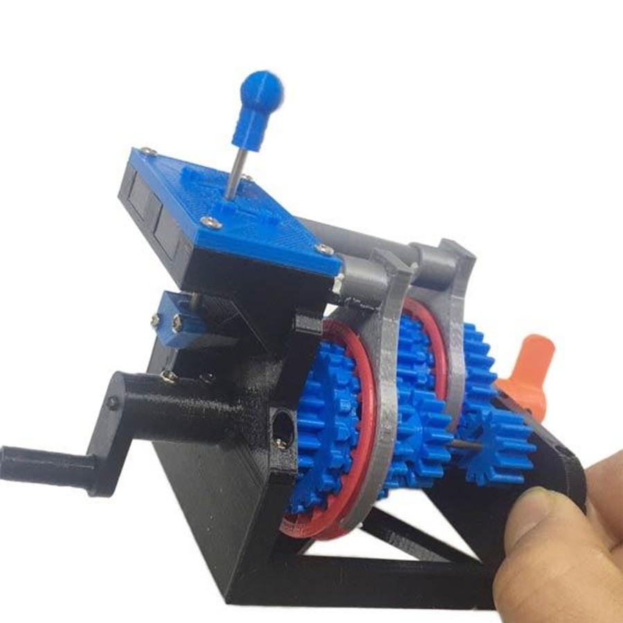 Stem Model enginediy | 3D Printed Manual Transmission Model Physics Experiment Teaching Model Educational Toy